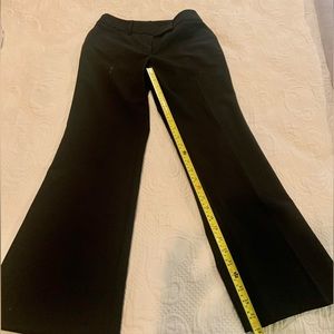 Black dress trousers